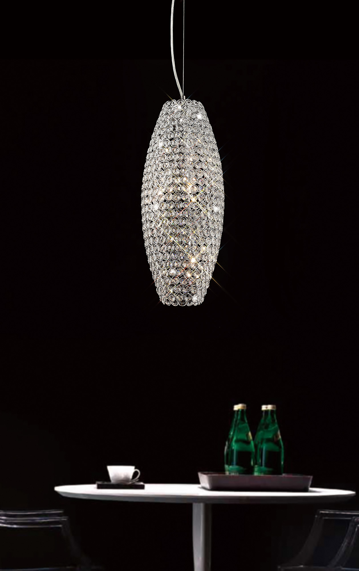 Kos Crystal Floor Lamps Diyas Contemporary Crystal Floor Lamps